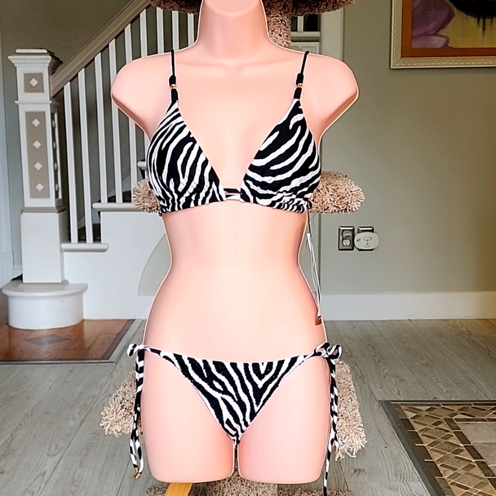 2-Piece Zebra Bikini